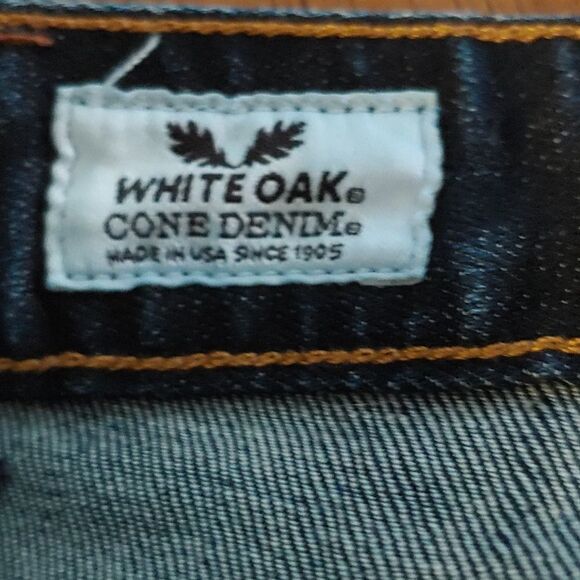 Lucky Brand Lolita Boot White Oak Cone Denim Jeans Sz 2 - Picture 10 of 12